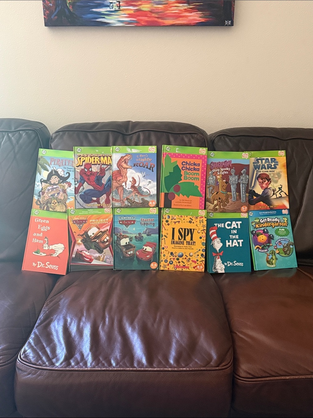12-Leap Frog Children's reader pen Books- Assorted